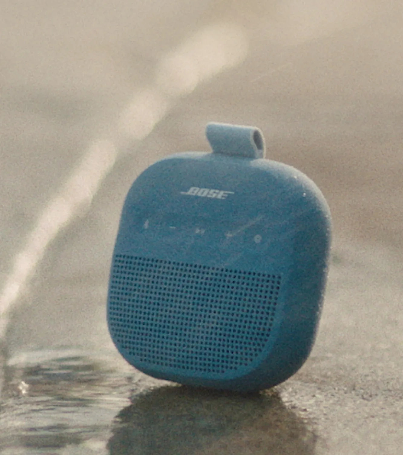 SoundLink Micro azul com proteção IP67