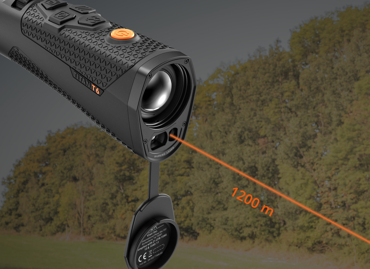 TITAN T6 – Integrierter Entfernungsmesser bis 1.200 m