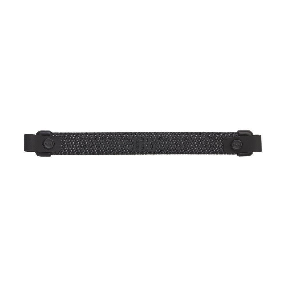 JBL Charge 6 – Schwarz, schräge Vorderansicht