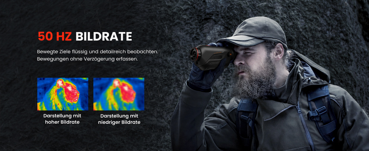 GOYOJO G210 / G215 Wärmebildmonokular für die Beobachtung bei Tag und Nacht
