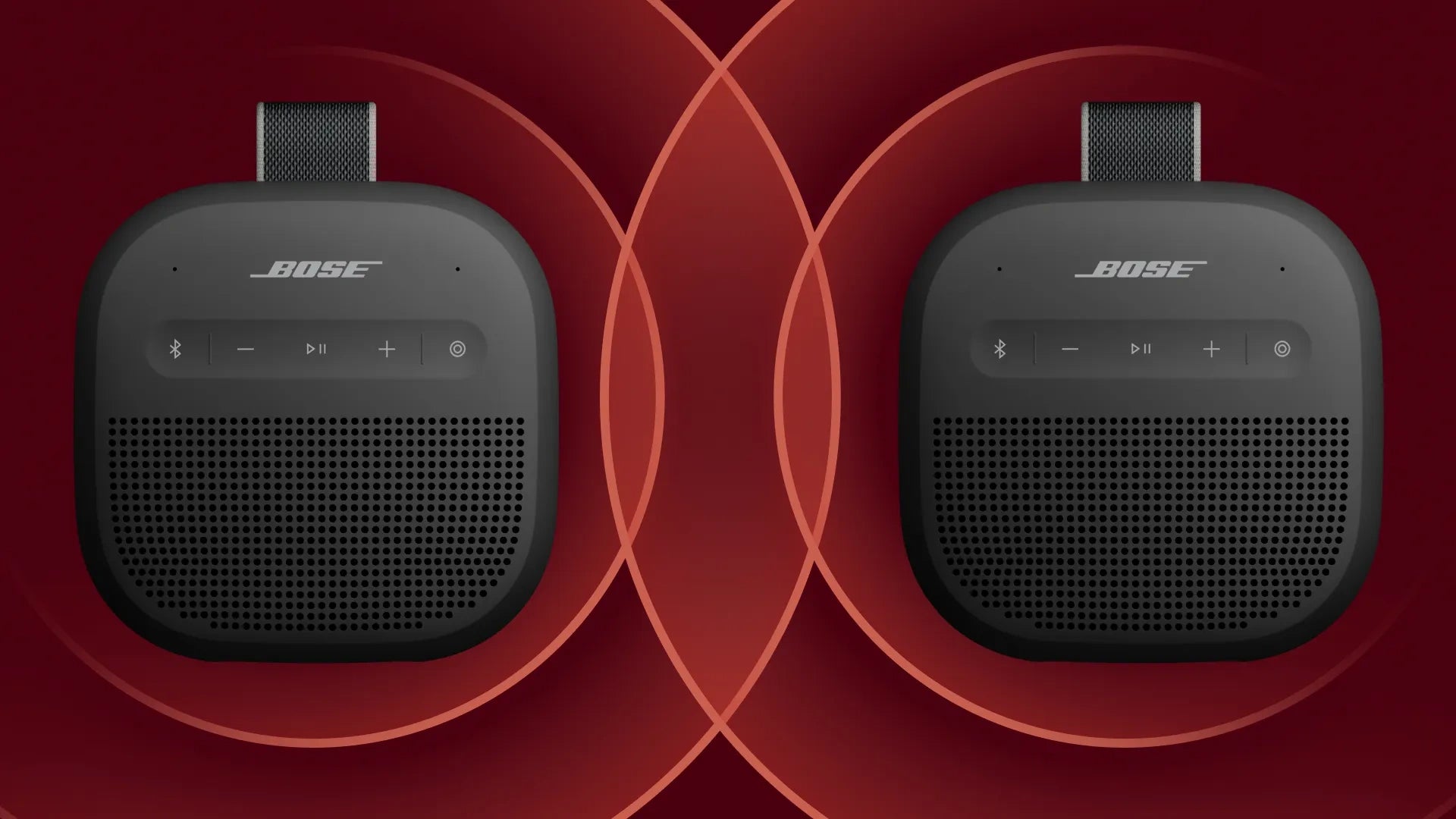 Duas colunas SoundLink Micro